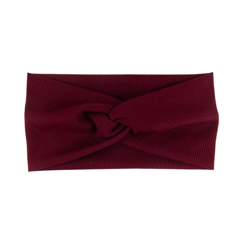 Thread elastic cotton front cross hair band Yoga headband makeup and wash headband