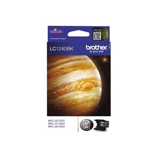 Brother LC1240BK Noir originale cartouche d'encre pour Brother DCP-J525, J725, J925, MFC-J430, J5910, J625, J6510, J6710, J6910,…