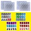 15 Cavities Playing Card Epoxy Molds DIY Resin Craft Cards Silicone Casting Mold