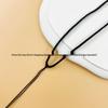 Handmade Adjustable Pendant Rope for Men & Women - Simple Woven Jewelry Lanyard