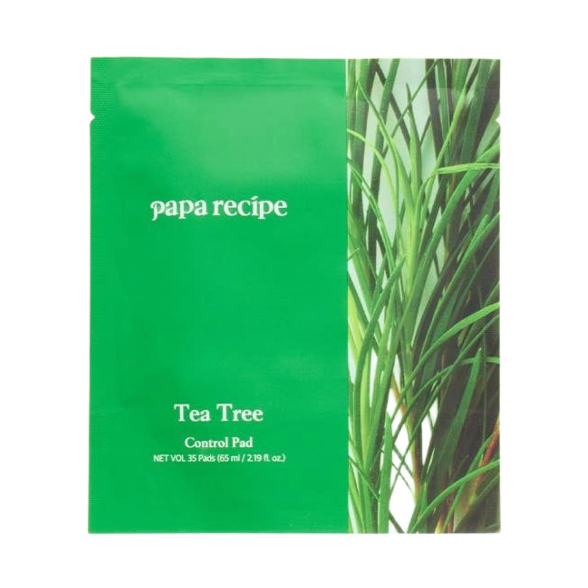Papa Recipe Tea Tree Control Pad 35 Sheets (Refill) Soothing Facial Treatment