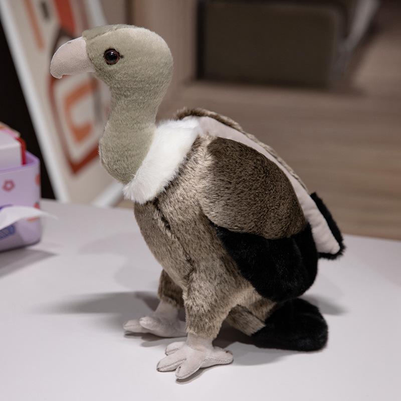Zoo Souvenir Gift Plush Bird Toys - Swan Ostrich Pelican Stuffed Animals, Realistic Cute Animal Dolls for Kids