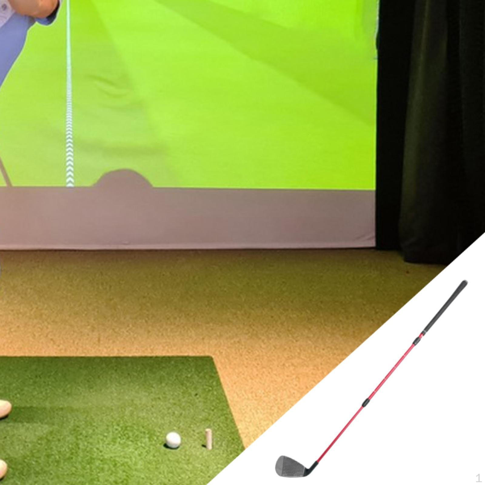 

Гольф Чіппер Клуб Клин Телескопічний Ігри на відкритому повітрі Нековзні Аксесуари Тренування Подарунок Алюміній червоний