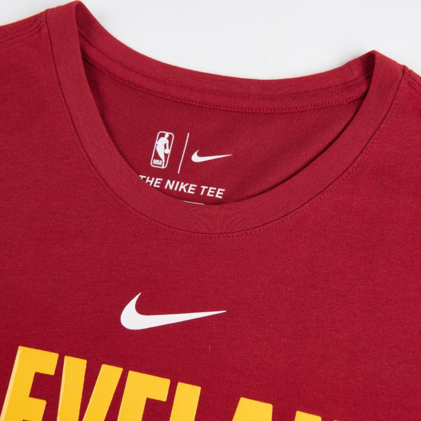 Nike Dri-Fit T-Shirt NBA Cleveland Cavaliers Fashion Comfortable Versatile Soft Skin-Friendly Short Sleeve Kids Tops 3Z2B711R1-CAV