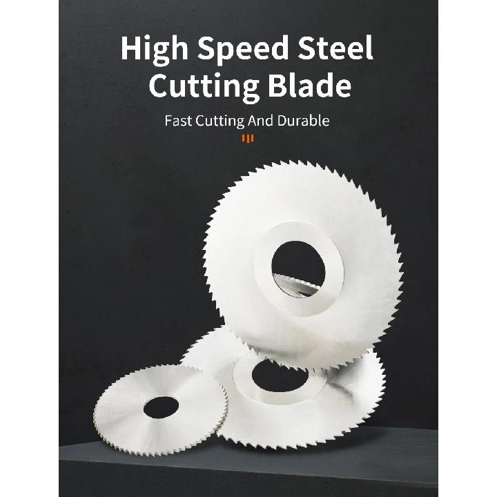 SLUGB SIQIC HSS Circular Saw Blade 40mm/50mm/60mm/63mm/75mm/80mm/100mm Slotting Cutter Saw Blade