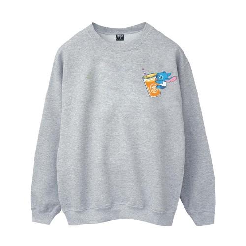 Disney Womens/Ladies Lilo And Stitch Drink Sweatshirt