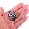 Adorable Raccoon Lapel Pin Brooch
