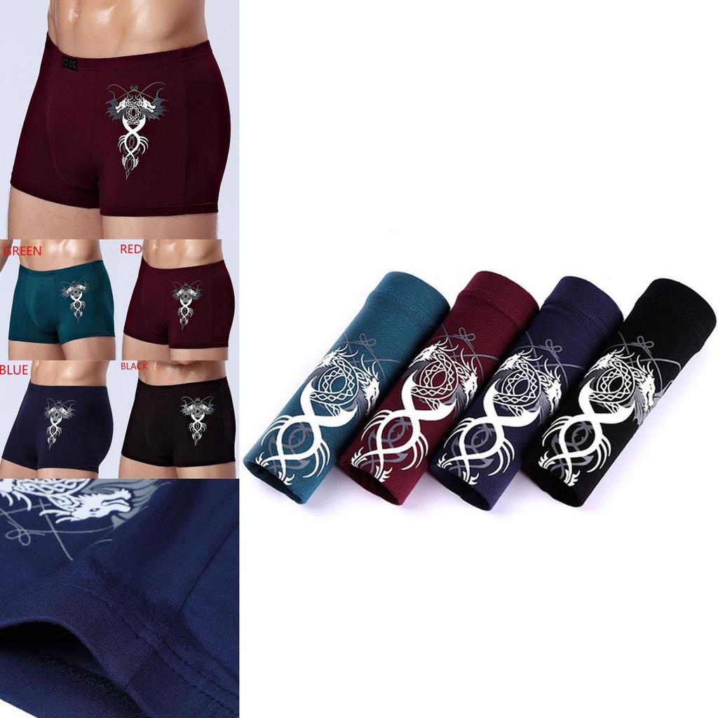 Premium Mens Boxer Homme Mid-waist Cueca Underwear For Comfort And Breathability