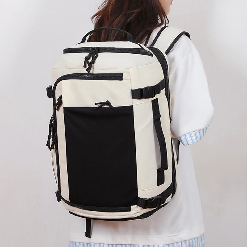 Fashion Business Backpack Men and Women Large-capacity Travel Cabin Bag Decompression Expansion Outdoor Backpack