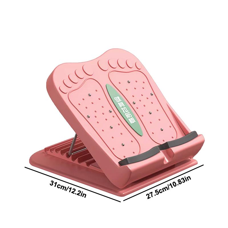 1Pc Adjustable Straight Leg Incline Board Leg Shaping Stretching Calf Massage Magnet Stretching Board Foldable Diagonal Board
