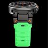 Fluorkautschuk-Armband für Samsung Galaxy Watch Ultra 2026 47mm Sport-Kautschukarmband für Galaxy Watch 7 Ultra 47mm Armband ohne Lücken