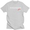 Fight For Freedom Charlie Kirk 19932025 Red Signature Tribute T Shirts Pure Cotton Tees Shirt Fashion ShortSleeve Clothing