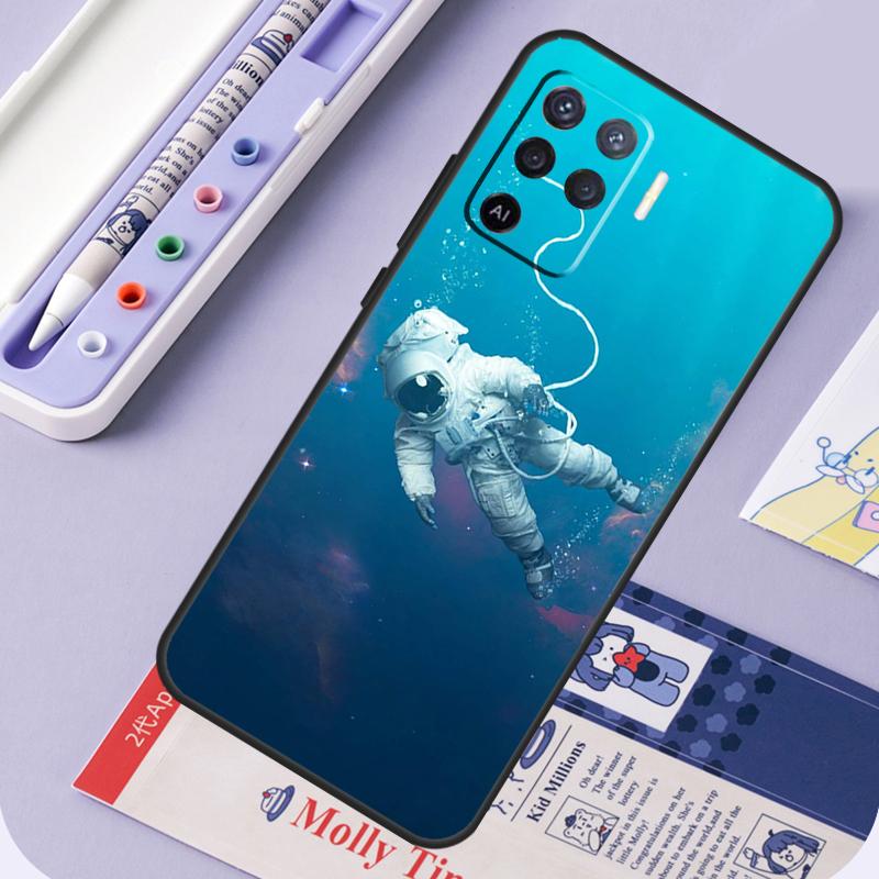 Scuba Diver Mask Diving For Oppo A94 A74 A54 A15 A18 A38 A58 A78 A98 A40 A60 A80 A16 A76 A96 A57 A17 A77 A5 Pro Case