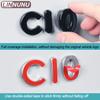 Linnunu Fit for Leapmotor C10 Black Car  Car Exterior Decoration Parts Front Cover Car  Steering Wheel  Wheel  Car Rear  Decorative Stickers Car