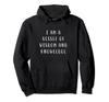 I Am a Vessel of Wisdom and Knowledge Motivational Statement Hoodie
