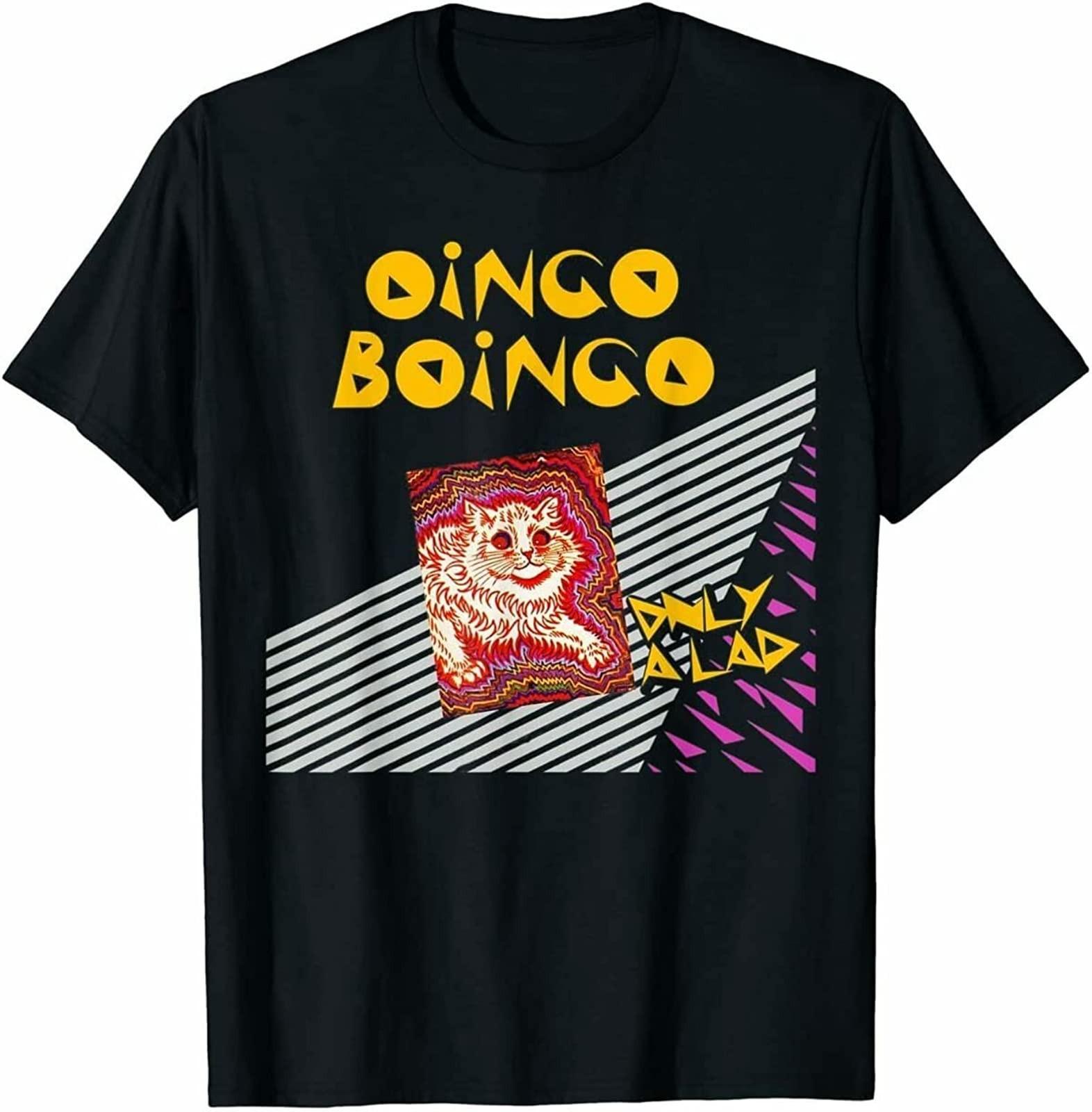 VTG Oingo Boingo Cat Graphic All Size Men and Women T-Shirt VA057 S