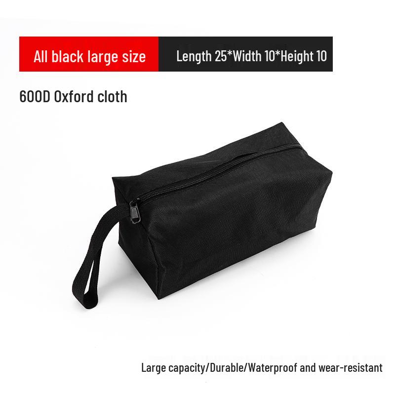 Heavy-Duty Canvas Tool Bag with Multifunctional Oxford Cloth for Electricians