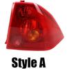 Compatible With Peugeot 307 Sedan Taillights, Taillights, And Rear Brake Lights Without Bulbs 2004, 2005, 2006, 2007, 2008, 2009, 2010, 2011, 2012,