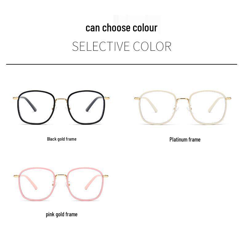 Elegant Anti-Fatigue Women's Reading Glasses - Large Frame, HD Vision, Youthful Look.