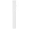 Washing Machine Cabinet White 64 x 25.5 x 190 cm