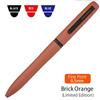 Mitsubishi Pencil 3 Color Ballpoint Pen Jet Stream Prime Lite touch ink Orange Black/Red/Blue 0.5mm (Brick SXE3LPR05-BOR)