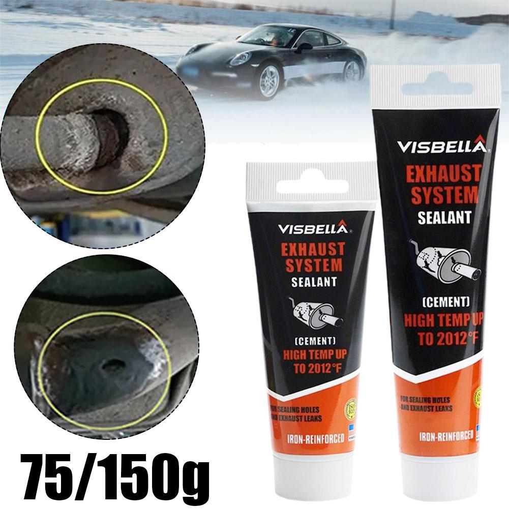 1PCS Car Exhaust Pipe Repair Adhesive Welding Leaks Temperature Pipe Tool To1100C High Muffler Tail Auto Plugging Repair Pi M5Z2