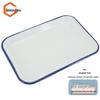 Jingu Lao KCAA-671 White Enamel Lab Tray