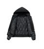 Versatile Men's Retro Two-Piece Look Hooded Jacket - Trendy Casual Autumn Winter Fashion Outerwear