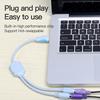 Vention USB To PS2 Adapter USB Male To PS/2 Female Adapter for Keyboard Mouse Scanner Laptop Computer