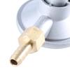 Pressure Regulator 50/37mbar Adjustable Flow Low Pressure Propane Regulator Camping Gas Tank Adapter for Camping Grill