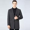 Autumn and winter men's mid-length double-sided cashmere wool coat casual suit collar coat wool wool jacket