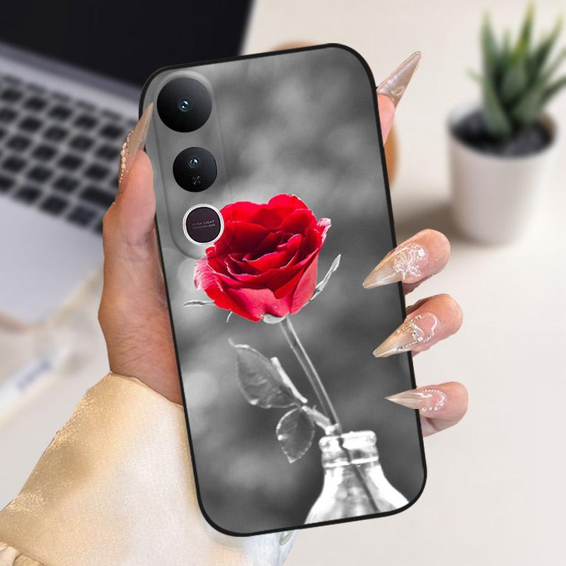 Custodia Antiurto Per Vivo V50 Lite Cover Protettiva in Silicone Guscio Posteriore Coque Funda Per VIVO V50Lite Custodie Posteriori per Telefono Paraurti Morbido