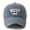 Classic Retro Washed Baseball Cap for Both Men and Women, Lightweight Curved Brim Truck Cap for Outdoor Sun Protection