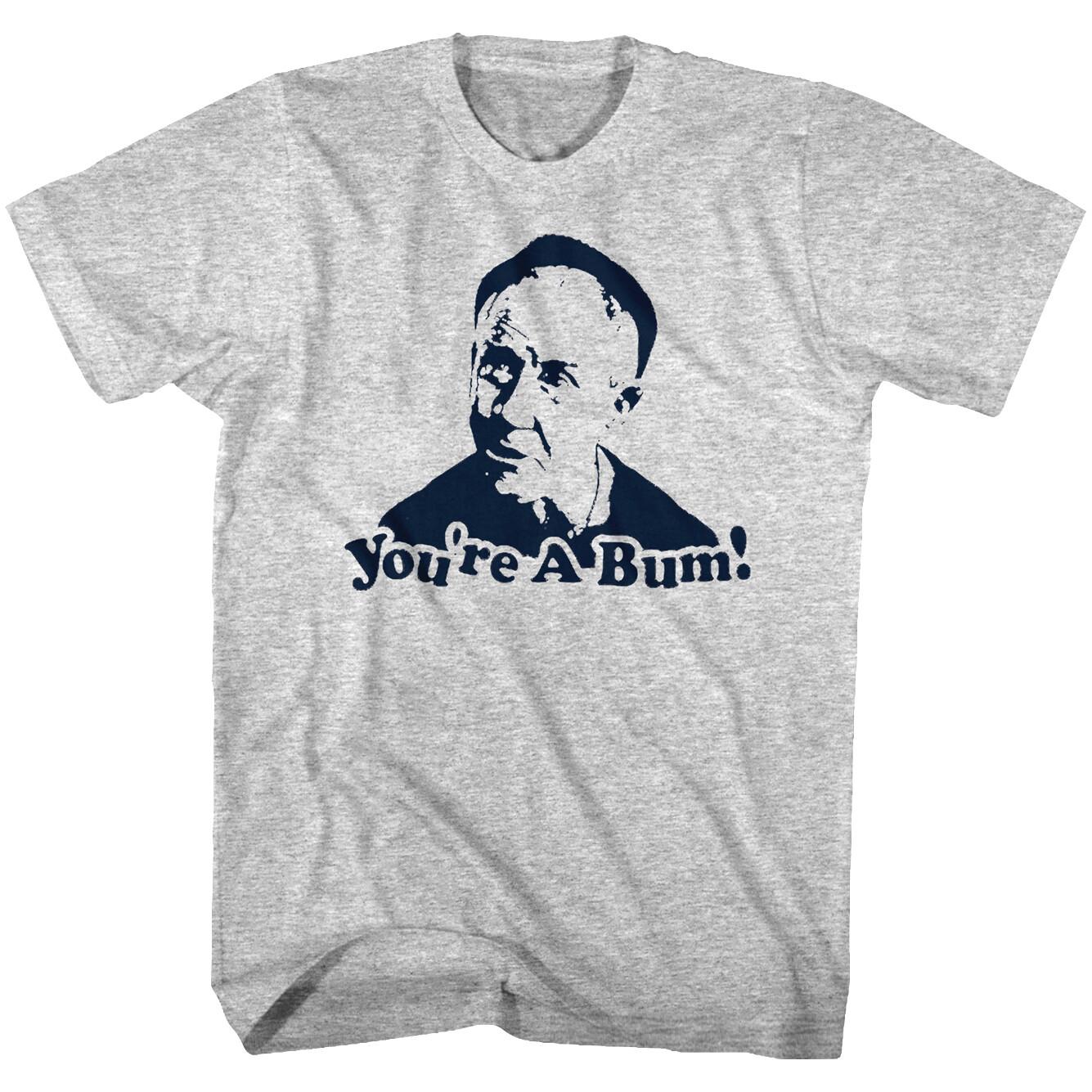 Rocky You re A Bum Mickey Men T Shirt Goldmill Training Balboa Boxing Champion S