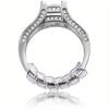 4pcs/Set Ring Size Reducer Tools Spiral Spring Based Rings Adjust Invisible Transparent Tightener Resizing Tool Jewelry Guard