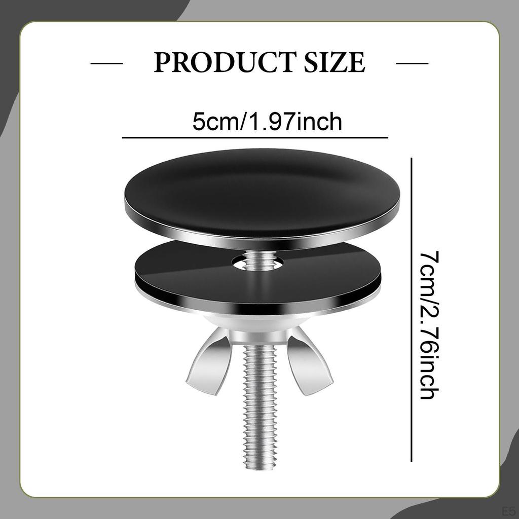 Kitchen Sink Hole Cover Easy To Install Replacement Tap Plate Stopper for Dorm Public