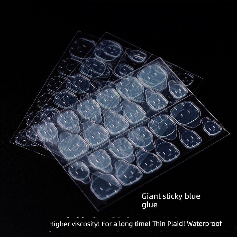 

Желейный клей Долговечный Высокая вязкость Специальный желтый клей Синий скотч Вкладка Лак для ногтей Прозрачный цвет Носимый Патч для типсов Съемный [Super Sticky Blue Glue] 10 Pieces -240 Paste