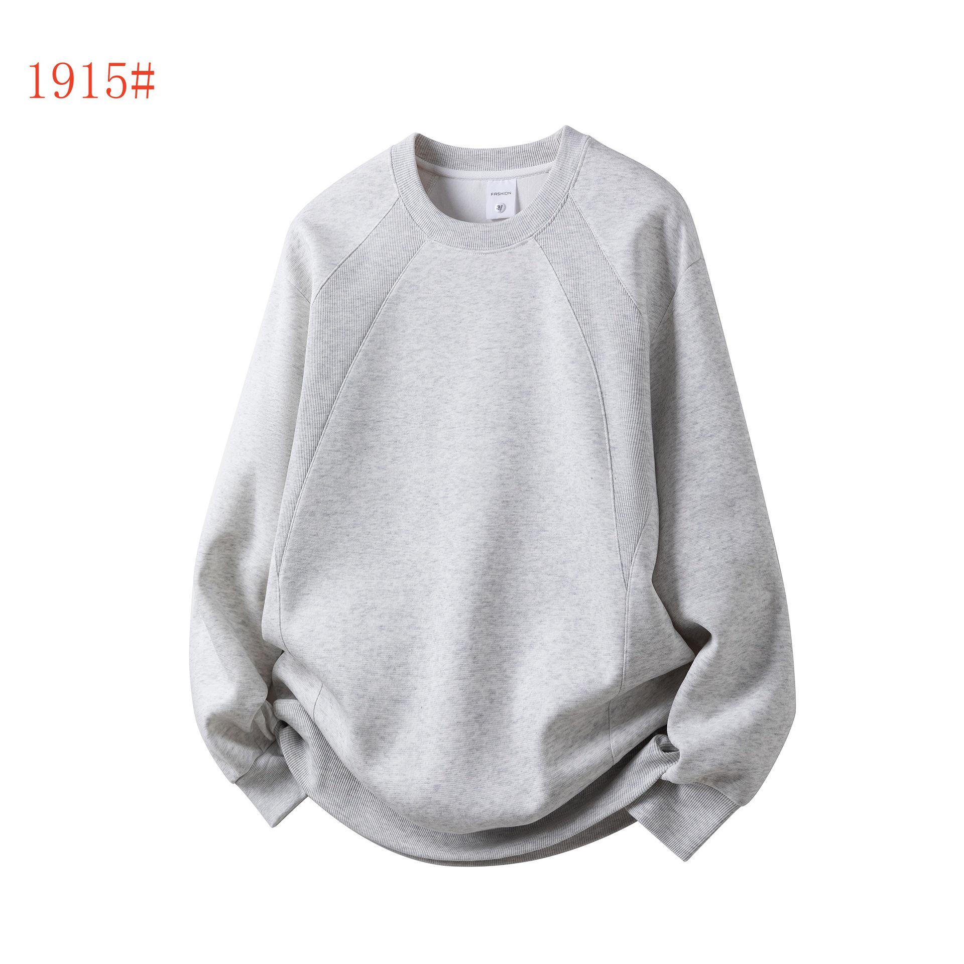 Custom Logo Loose-Fit Round Neck Hoodie for Autumn & Winter - Perfect for Group Activities and Class Uniforms, Embroidery Available 3XL