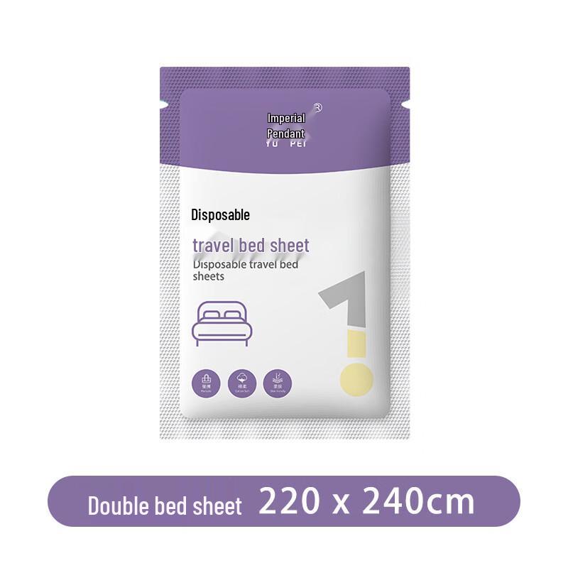 Xuanyong Disposable Travel Double Bed Sheets - 6 Pack