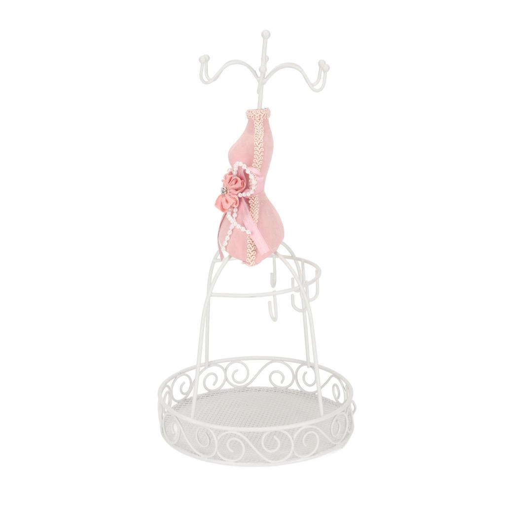 Jewelry Displays Stand Mannequin Princess Model Dress Rack for Hanging Earring Bracelet Rings