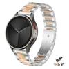 Pulseira de metal + resina de 20mm 22mm para samsung galaxy watch 5 pro 4 3 pulseira clássica 40mm 44mm 42mm 46mm 45mm active 2