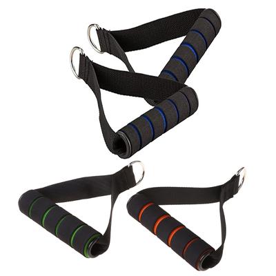 1 Pair Resistance Bands Foam Handle Replacement Pull Rope Handle Heavy Duty Exercise Hand Grips Attachment Easy To Use