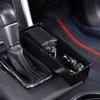 Black ABS Central Gear Shift Back Storage Box Tray For Subaru Forester 13-18