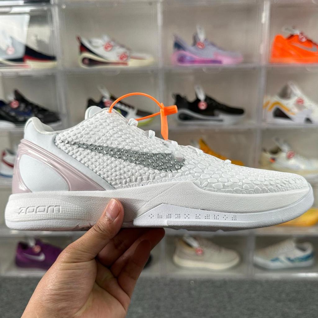 Genuine Kobe 6 Combat Basketball Shoes - Violent Orange, Full Mamba Replica, 6th Gen Men's Sports Shoes