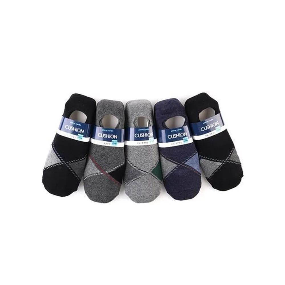 Мужские носки с файловым покрытием Argyle Hugo, 5 пар, нескользящие Hugo 5 pairs/26cm