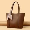 Genuine Soft Leather Tote Bag Women's Large Capacity Carrying Bags Designer Handbag Vintage Shoulder Bag Brand Commuting Bags