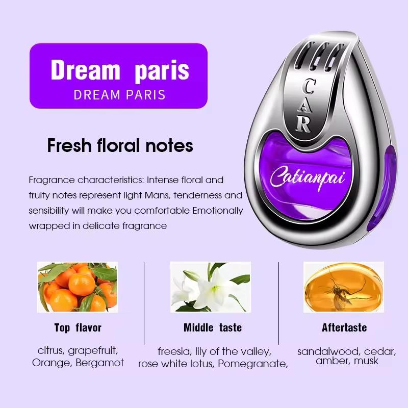 Deodorante per auto, profumo, bocchetta dell'aria per interni auto, diffusore creativo, ciondolo duraturo, aromaterapia per auto, profumo, profumo