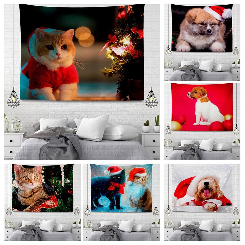 Weihnachtsserie zum Aufhängen, Stoffteppich