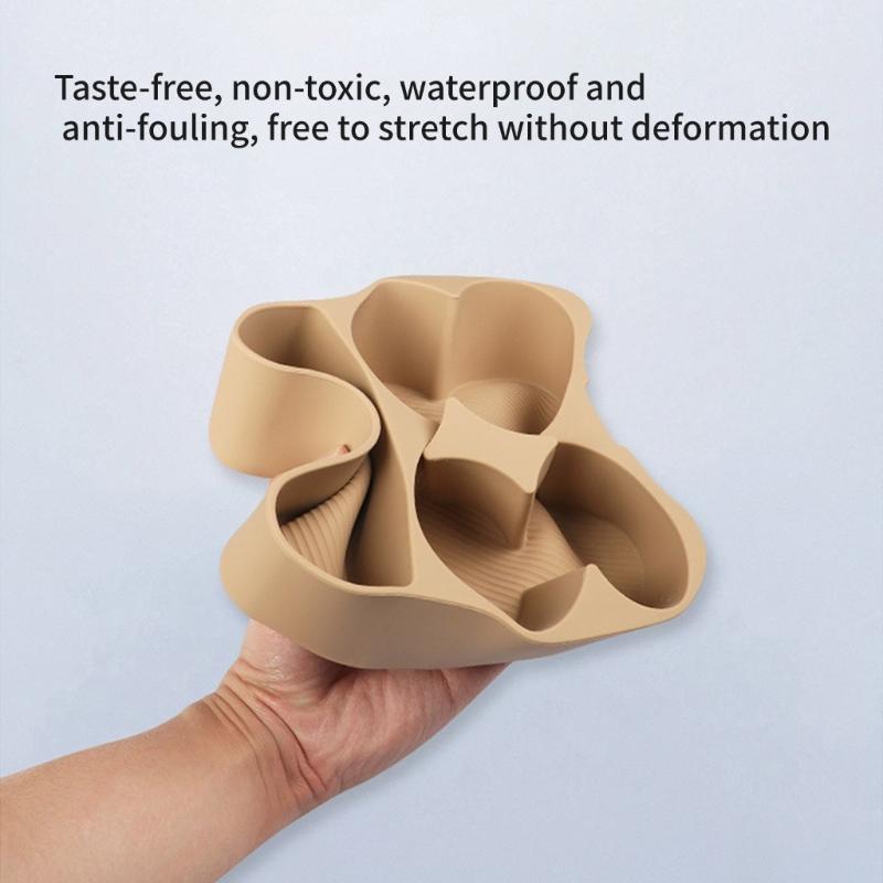 Universal Against Slip Silicone Cup Holders Pad Beverage Grids Organizers Automotive Interior Accessory for BYD Super