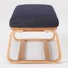 MUJI Bench Cover for Living Room or Dining Room, Cotton Denim, Navy, KB493A2A